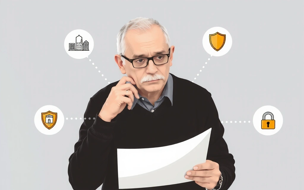 Ilustrație cu o persoană care citește un document legal, simbolizând confidențialitatea datelor.